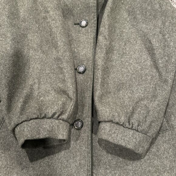 Green Long WOOL Winter JACKET German Hunting Western BAVARIA LODEN JUHASZ - Picture 5 of 11